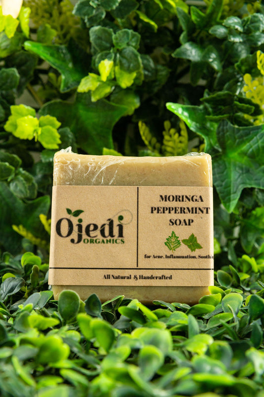 Moringa Peppermint Soap